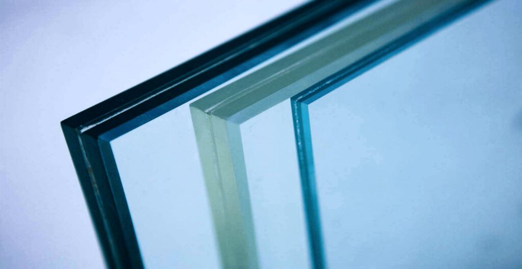 toughened and laminated glass