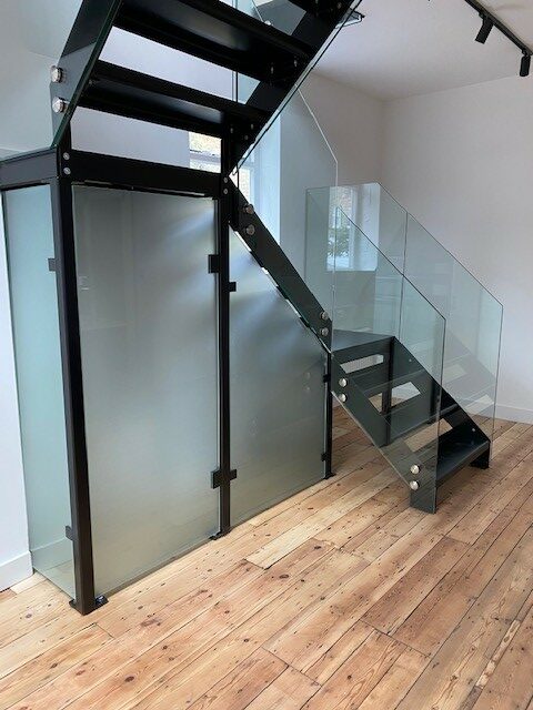 Toughened Glass Balustrade Staircase