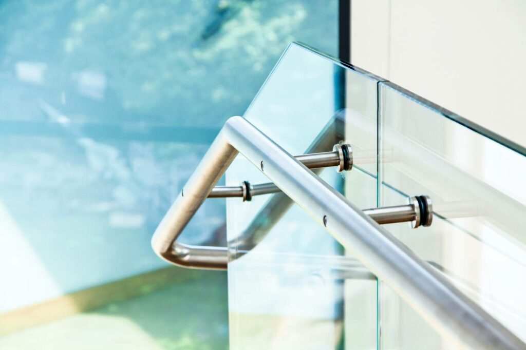 Frameless glass balustrades