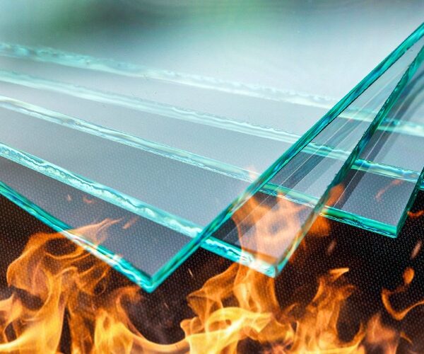 Fire rated glass