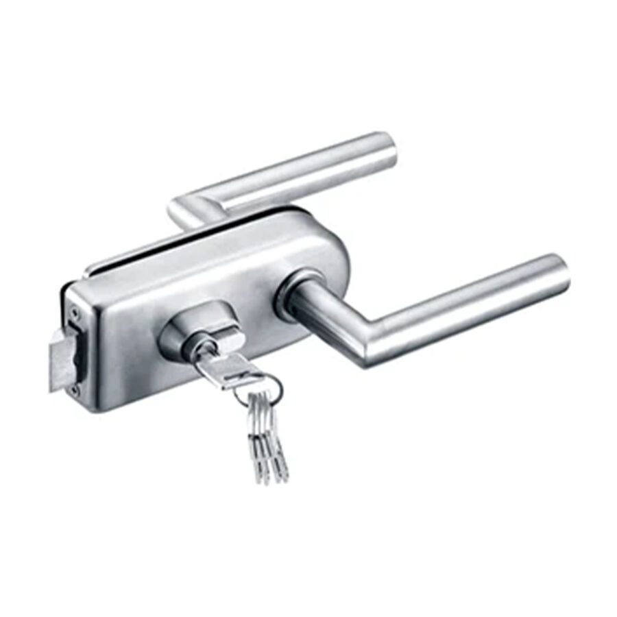 Stainless Steel Lever Latch for internal glass doors.