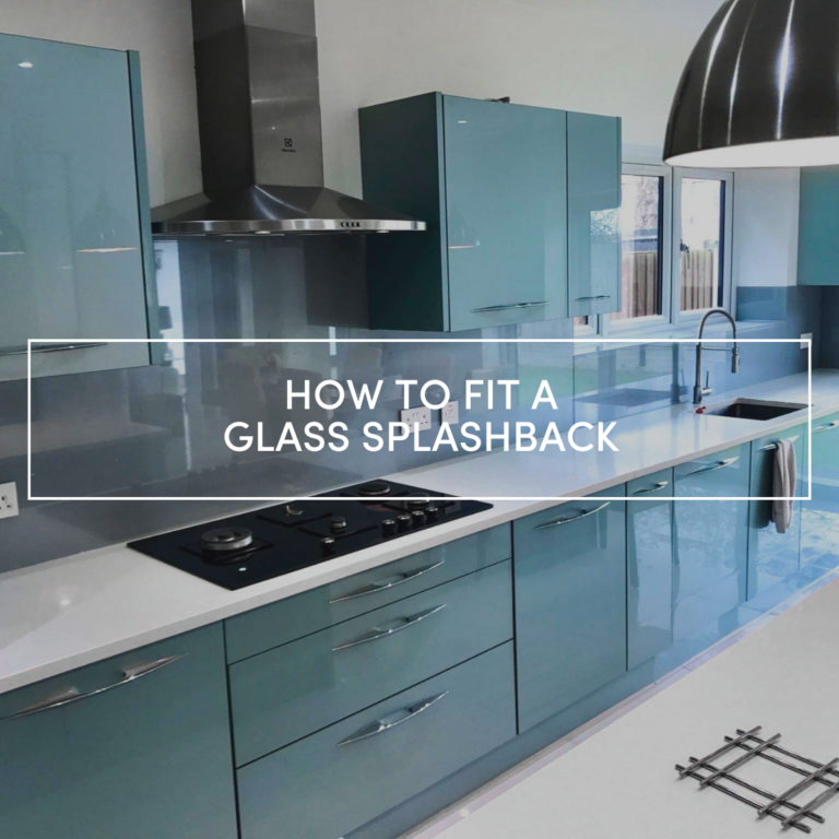 How to Fit a Glass Splashback